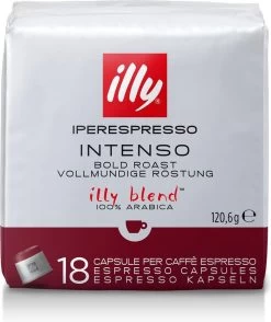 Illy - Iperespresso Koffie Home Intenso 6 X 18 Capsules -Koffie Kunst 1008x1200