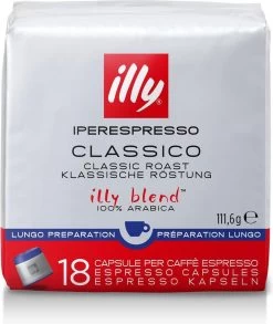 Illy - Iperespresso Koffie Home Classico Lungo 6 X 18 Capsules -Koffie Kunst 1010x1200 1