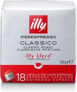 Illy - Iperespresso Koffie Home Classico 6 X 18 Capsules -Koffie Kunst 1010x1200