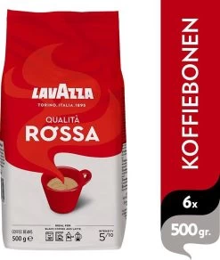 Lavazza Qualita Rossa Koffiebonen - 500 Gram X6 15 Lavazza Qualita Rossa Koffiebonen - 500 Gram X6 -Koffie Kunst 1016x1200