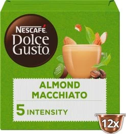 Nescafé Dolce Gusto Almond Macchiato Capsules - Vegan Koffie - 36 Koffiecups -Koffie Kunst 1126x1200