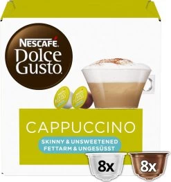 Nescafé Dolce Gusto Cappuccino Light Capsules - 48 Koffiecups -Koffie Kunst 1129x1200