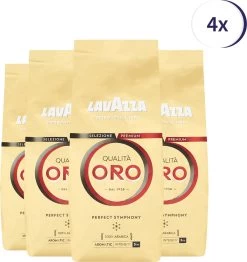 Lavazza Qualita Oro Koffiebonen - 500 Gram X4