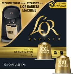 L'OR BARISTA XXL Filter Grand Matin (5) - 5 X 10 Koffiecups -Koffie Kunst 1195x1200 1