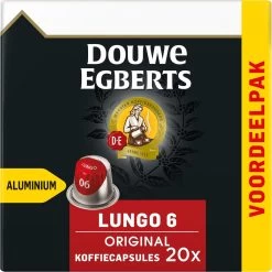 Douwe Egberts Lungo Original Koffiecups - Intensiteit 6/12 - 10 X 20 Capsules 17 Douwe Egberts Lungo Original Koffiecups - Intensiteit 6/12 - 10 X 20 Capsules -Koffie Kunst 1198x1200 6