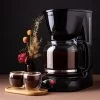 12-Cup Countertop Drip Coffee Maker - Programmable Coffee Machine For 8-10 People, Easy To Clean -Koffie Kunst 12 Cup Countertop Drip Coffee Maker Programmable Coffee Machine for 8 10 People2C Easy to Clean