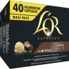 L'OR Espresso Forza Koffiecups - Intensiteit 9/12 - 4 X 40 Capsules 1 L'OR Espresso Forza Koffiecups - Intensiteit 9/12 - 4 X 40 Capsules -Koffie Kunst 1200x1020