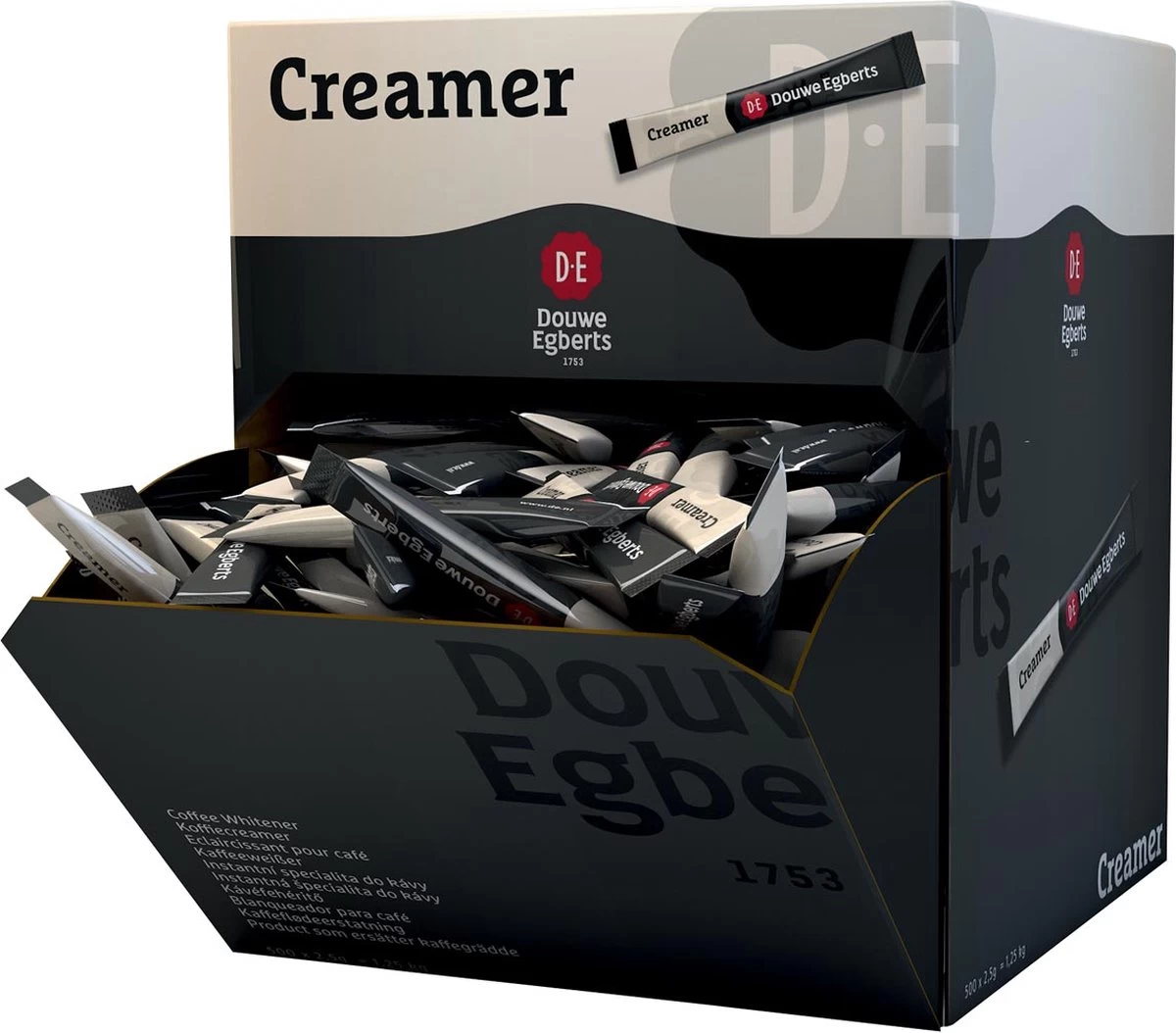 Douwe Egberts Creamersticks - 500 X 2,5 Gram 4 Douwe Egberts Creamersticks - 500 X 2,5 Gram - Afbeelding 2