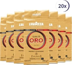 Lavazza Qualita Oro Gemalen / Filterkoffie - 250 Gram Krimp X20