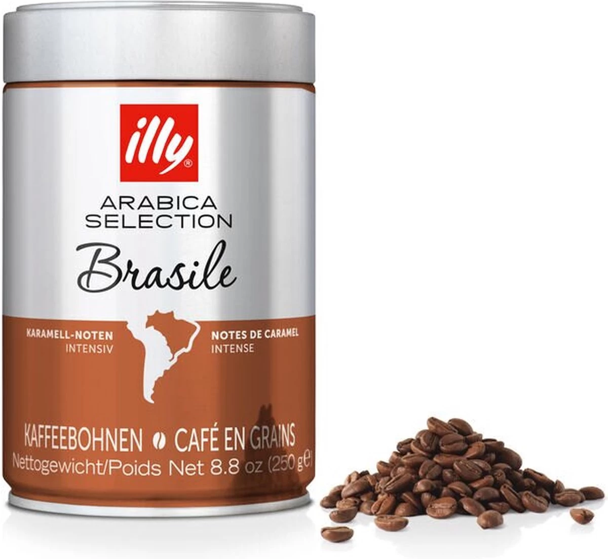 Illy Arabica Selection Brazilië - Koffiebonen - 250 Gram 3 Illy Arabica Selection Brazilië - Koffiebonen - 250 Gram