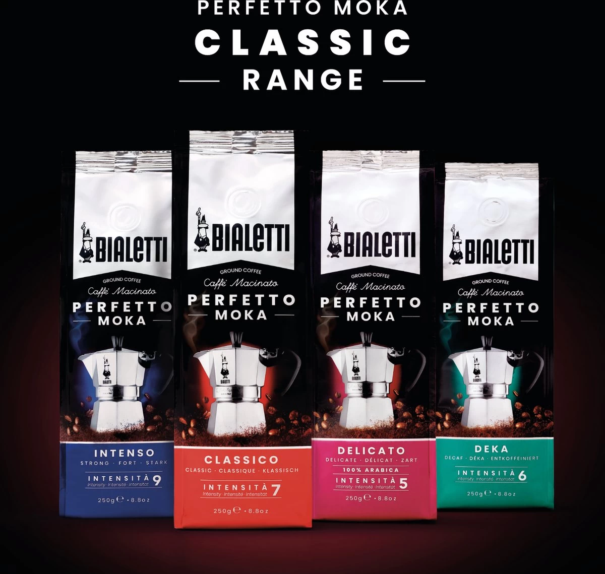 Bialetti Moka Hazelnut Gemalen Koffie - 4x 250 Gram 12 Bialetti Moka Hazelnut Gemalen Koffie - 4x 250 Gram - Afbeelding 10