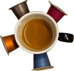 100 Capsules Epic Coffee - Ristretto - Nespresso® Compatible Aluminium Capsules - RFA Keurmerk - Doos 100 Stuks -Koffie Kunst 1200x1158 1