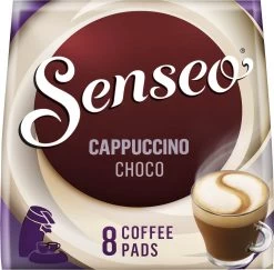 Senseo Cappuccino Choco Koffiepads - 2/9 Intensiteit - 4 X 8 Pads 19 Senseo Cappuccino Choco Koffiepads - 2/9 Intensiteit - 4 X 8 Pads -Koffie Kunst 1200x1180 3