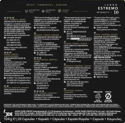 L'OR Lungo Estremo (10) - 10 X 20 Koffiecups -Koffie Kunst 1200x1186 5