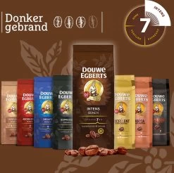 Douwe Egberts Intens Koffiebonen - 4 X 500 Gram -Koffie Kunst 1200x1194