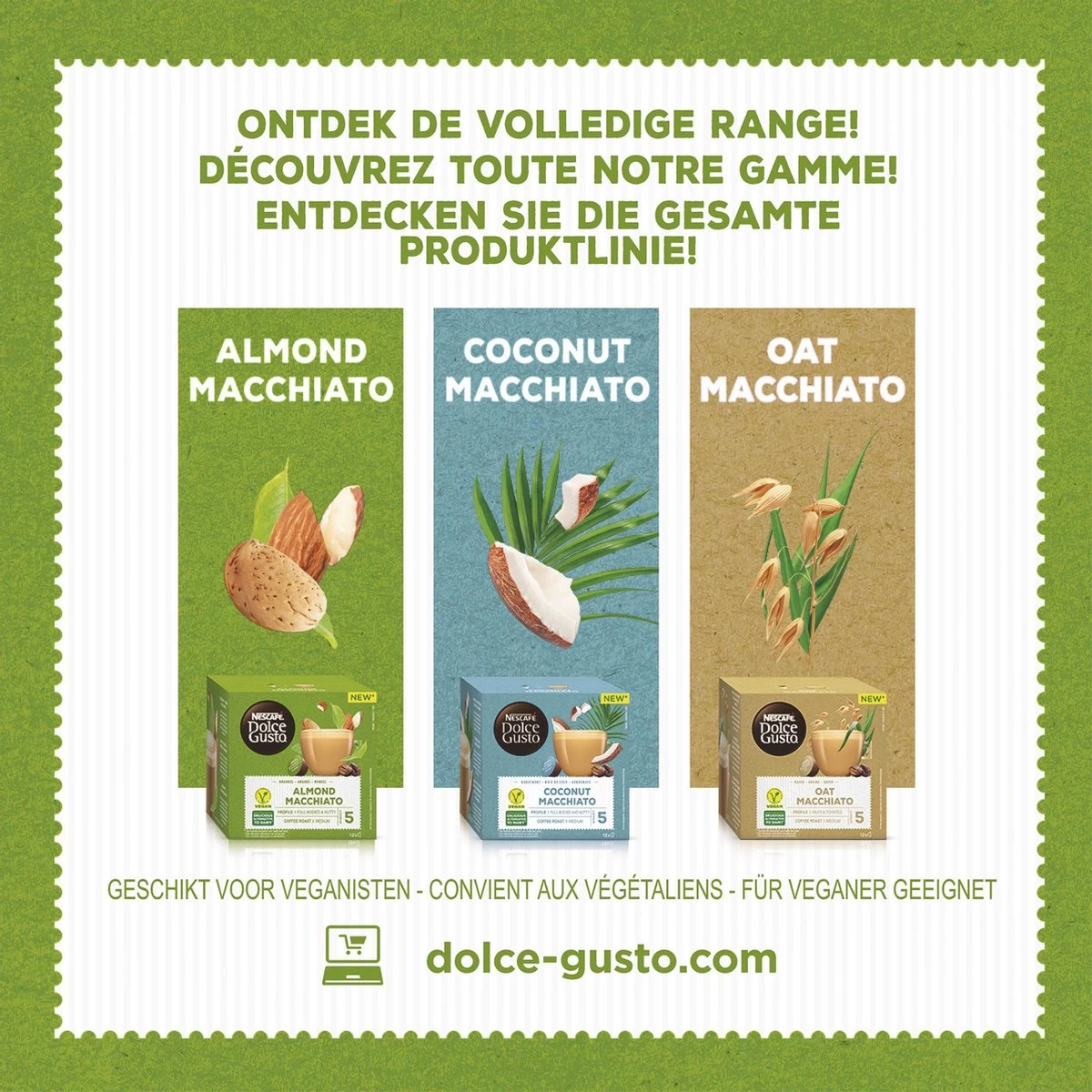 Nescafé Dolce Gusto Coconut Macchiato Capsules - Vegan Koffie - 36 Koffiecups 5 Nescafé Dolce Gusto Coconut Macchiato Capsules - Vegan Koffie - 36 Koffiecups - Afbeelding 3