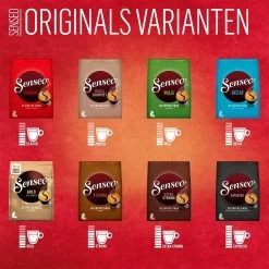 Senseo Mild Koffiepads - 3/9 Intensiteit - 10 X 36 Pads -Koffie Kunst 1200x1200 137