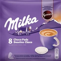 Senseo Milka Pads - 4 X 8 Pads - Warme Chocolademelk -Koffie Kunst 1200x1200 187