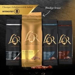 L'OR Koffiebonen Variatiepakket - 4x 500 Gram 17 L'OR Koffiebonen Variatiepakket - 4x 500 Gram -Koffie Kunst 1200x1200 200