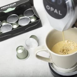 Aroma Club - Proefpakket Nespresso Compatible Capsules (100 St.) - 5 Smaken - Espresso & Lungo - 100% Aluminium Koffiecups -Koffie Kunst 1200x1200 68