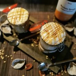 Fitcy | Koffiesiroop | Salted Caramel | Barista Syrup | Zero | Vegan | Vetvrij | Suikervrij | Keto-vriendelijk | Koffie | Siroop | MET DOSEERPOMP | 1L -Koffie Kunst 1200x1200 7