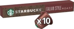Starbucks By Nespresso Capsules Italian Roast - 12 Doosjes à 10 Koffiecups -Koffie Kunst 1200x480