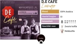 Douwe Egberts D.E Café Lungo Koffiecups - Intesiteit 8/12 - 10 X 20 Capsules -Koffie Kunst 1200x685 1