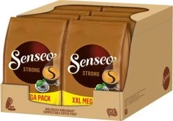 Senseo Strong Koffiepads - 10 X 48 Stuks -Koffie Kunst 1200x842