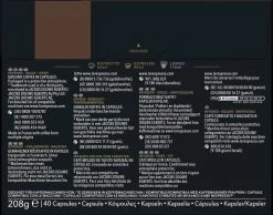 L'OR Espresso Forza Koffiecups - Intensiteit 9/12 - 4 X 40 Capsules 9 L'OR Espresso Forza Koffiecups - Intensiteit 9/12 - 4 X 40 Capsules -Koffie Kunst 1200x942