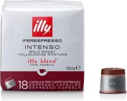 Illy - Iperespresso Koffie Home Intenso 6 X 18 Capsules -Koffie Kunst 1200x957 2