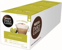 Nescafé Dolce Gusto Cappuccino Capsules - 90 Koffiecups -Koffie Kunst 1200x972 1