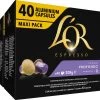 L'OR Lungo Profondo Koffiecups - Intensiteit 8/12 - 4 X 40 Capsules 2 L'OR Lungo Profondo Koffiecups - Intensiteit 8/12 - 4 X 40 Capsules -Koffie Kunst 1200x984
