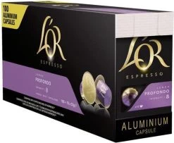 L'Or Espresso Profondo Koffiecups - 10 X 10 Stuks -Koffie Kunst 1200x987 2