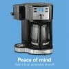 2-Way Programmable Coffee Maker, Single-Serve Or 12 Cups, Black 1 2-Way Programmable Coffee Maker, Single-Serve Or 12 Cups, Black -Koffie Kunst 2 Way Programmable Coffee Maker2C Single Serve or 12 Cups2C Black