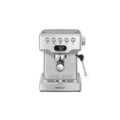 20-bar Semi Automatic Espresso Machine In Stainless Steel With Milk Frother For Latte,1.8L Water Tank -Koffie Kunst 20 bar Semi Automatic Espresso Machine in Stainless Steel with milk frother for latte2C1.8L Water Tank 2