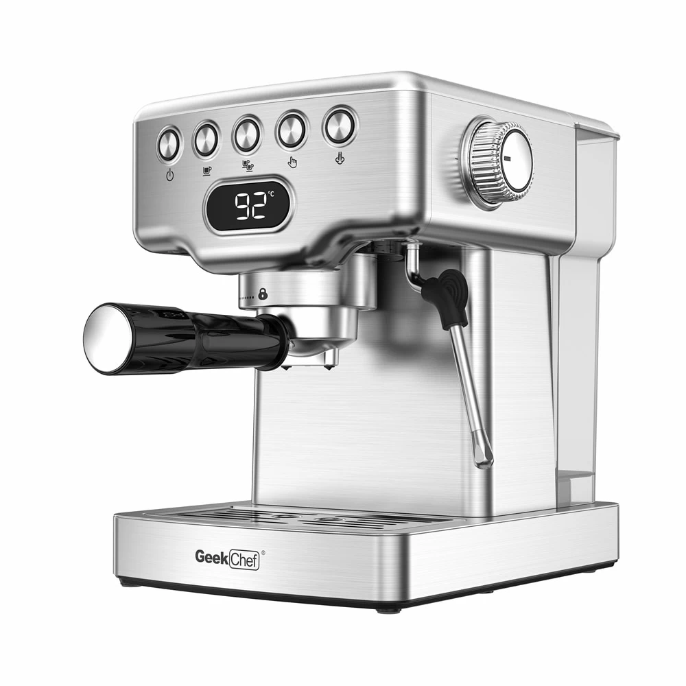 20 Bar Espresso Machine With Milk Frother For Latte 4 20 Bar Espresso Machine With Milk Frother For Latte - Afbeelding 2