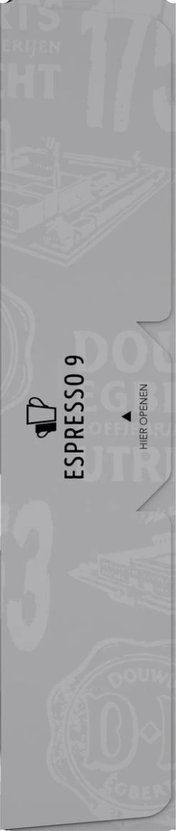 Douwe Egberts D.E Café Espresso Koffiecups - Intensiteit 9/12 - 10 X 20 Capsules 16 Douwe Egberts D.E Café Espresso Koffiecups - Intensiteit 9/12 - 10 X 20 Capsules -Koffie Kunst 254x1200
