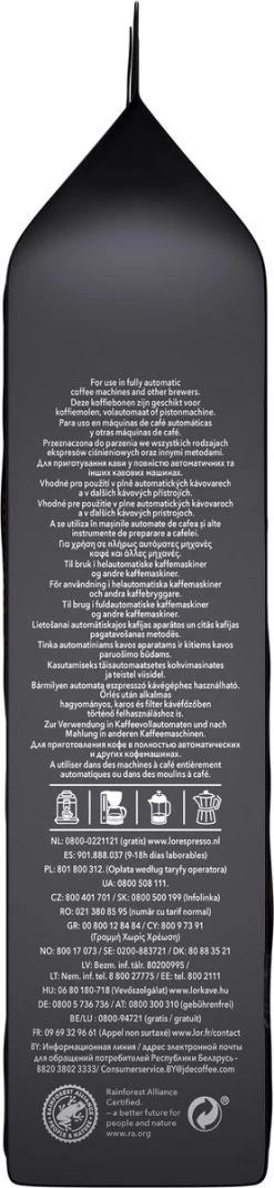 L'OR Espresso Onyx Koffiebonen (12) - 4 X 500 Gram 15 L'OR Espresso Onyx Koffiebonen (12) - 4 X 500 Gram -Koffie Kunst 277x1200 2