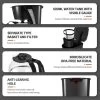4 Cup Automatic Drip Coffee Maker One Button Control 2 4 Cup Automatic Drip Coffee Maker One Button Control -Koffie Kunst 4 Cup Automatic Drip Coffee Maker One Button Control