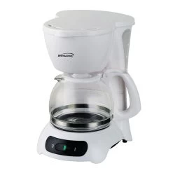 4 Cup Coffee Maker In White
