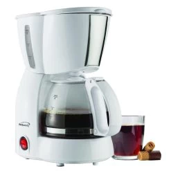 4 Cup Coffee Maker In White -Koffie Kunst 4 Cup Coffee Maker in White 3