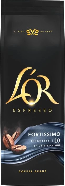 L'OR Espresso Fortissimo Koffiebonen (10) - 4 X 500 Gram -Koffie Kunst 420x1200 5