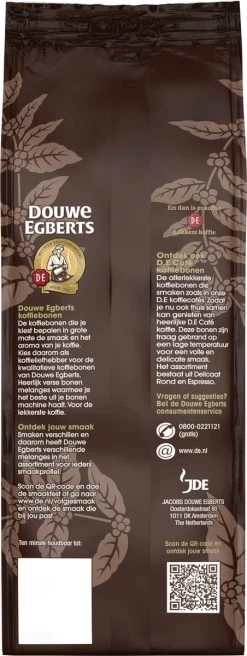 Douwe Egberts Intens Koffiebonen - 4 X 500 Gram -Koffie Kunst 452x1200