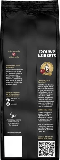 Douwe Egberts Excellent Gold Koffiebonen - 4 X 500 Gram 12 Douwe Egberts Excellent Gold Koffiebonen - 4 X 500 Gram -Koffie Kunst 452x1200 6