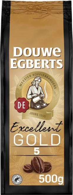 Douwe Egberts Excellent Gold Koffiebonen - 4 X 500 Gram 11 Douwe Egberts Excellent Gold Koffiebonen - 4 X 500 Gram -Koffie Kunst 453x1200 12