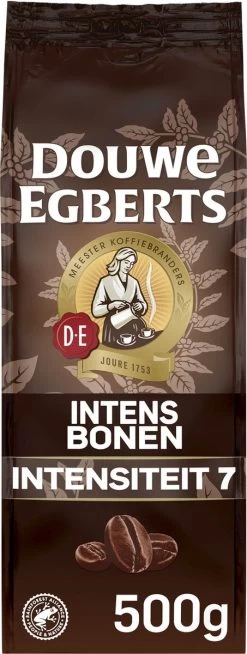 Douwe Egberts Intens Koffiebonen - 4 X 500 Gram -Koffie Kunst 453x1200
