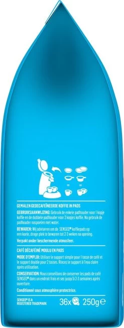 Senseo Decaf Koffiepads - 5/9 Intensiteit - 10 X 36 Pads -Koffie Kunst 454x1200 4
