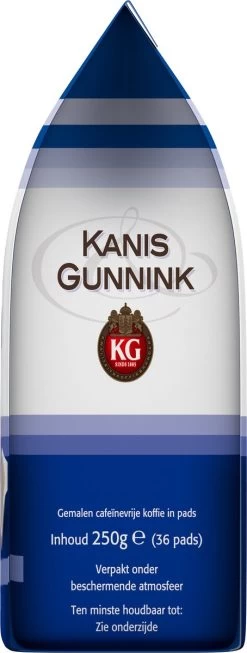 Kanis & Gunnink Cafeïnevrij Koffiepads - 10 X 36 Pads -Koffie Kunst 454x1200 6