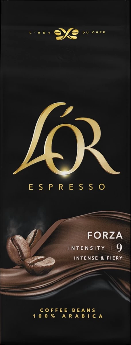 L'OR Forza Koffiebonen (9) - 4x 1000 Gram 7 L'OR Forza Koffiebonen (9) - 4x 1000 Gram - Afbeelding 5