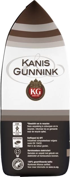 Kanis & Gunnink Dark Roast Koffiepads - 10 X 36 Pads 10 Kanis & Gunnink Dark Roast Koffiepads - 10 X 36 Pads -Koffie Kunst 477x1200